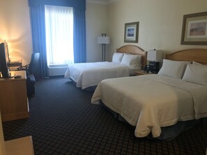 In-room safe, desk, blackout curtains, iron/ironing board