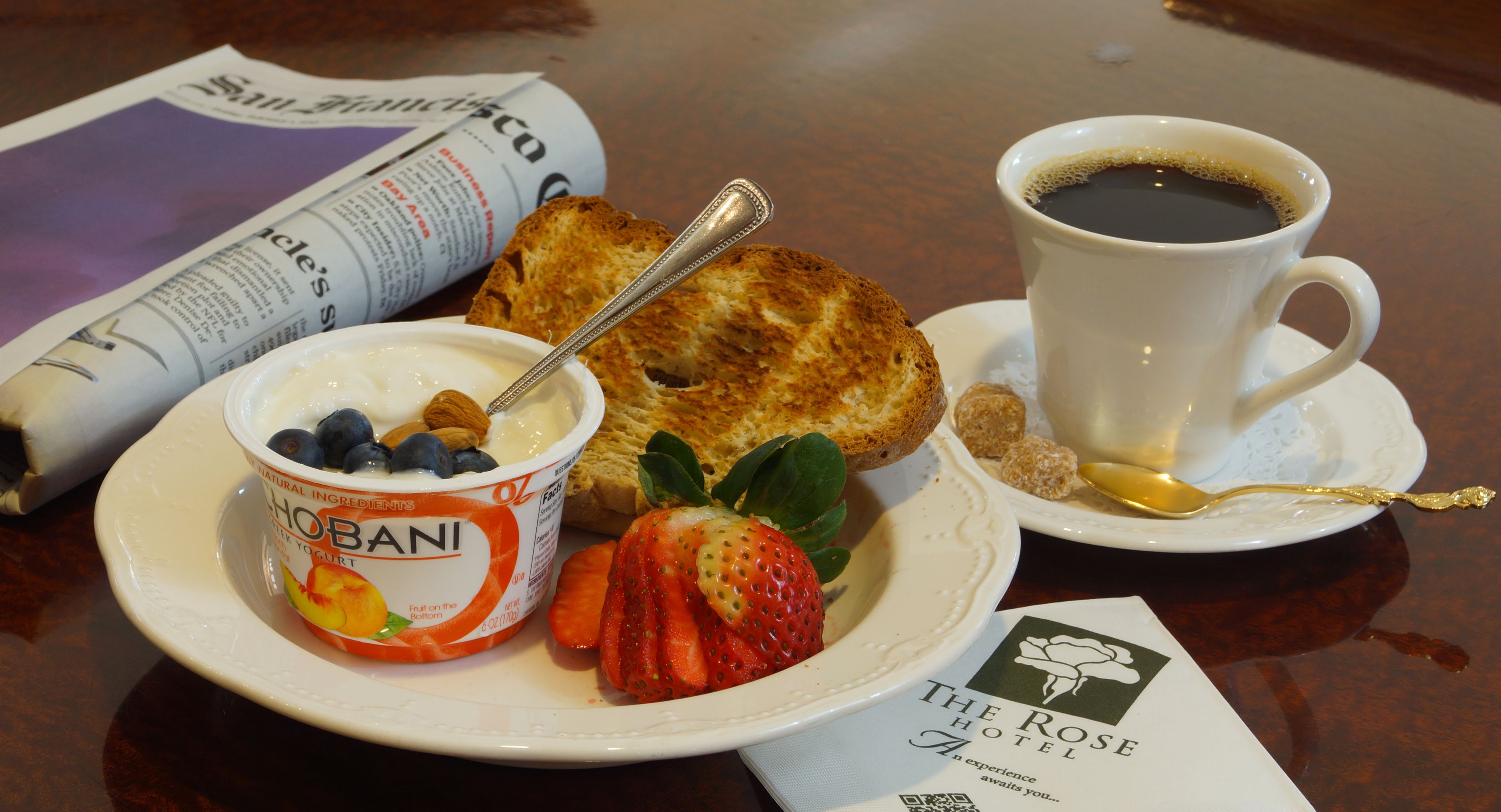 free continental breakfast