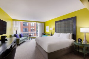 Deluxe Room, 1 King Bed | View from room