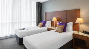 In-room safe, desk, laptop workspace, iron/ironing board