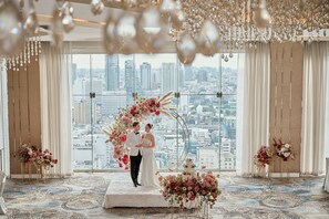 Indoor wedding
