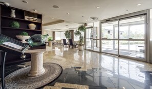 Interior entrance