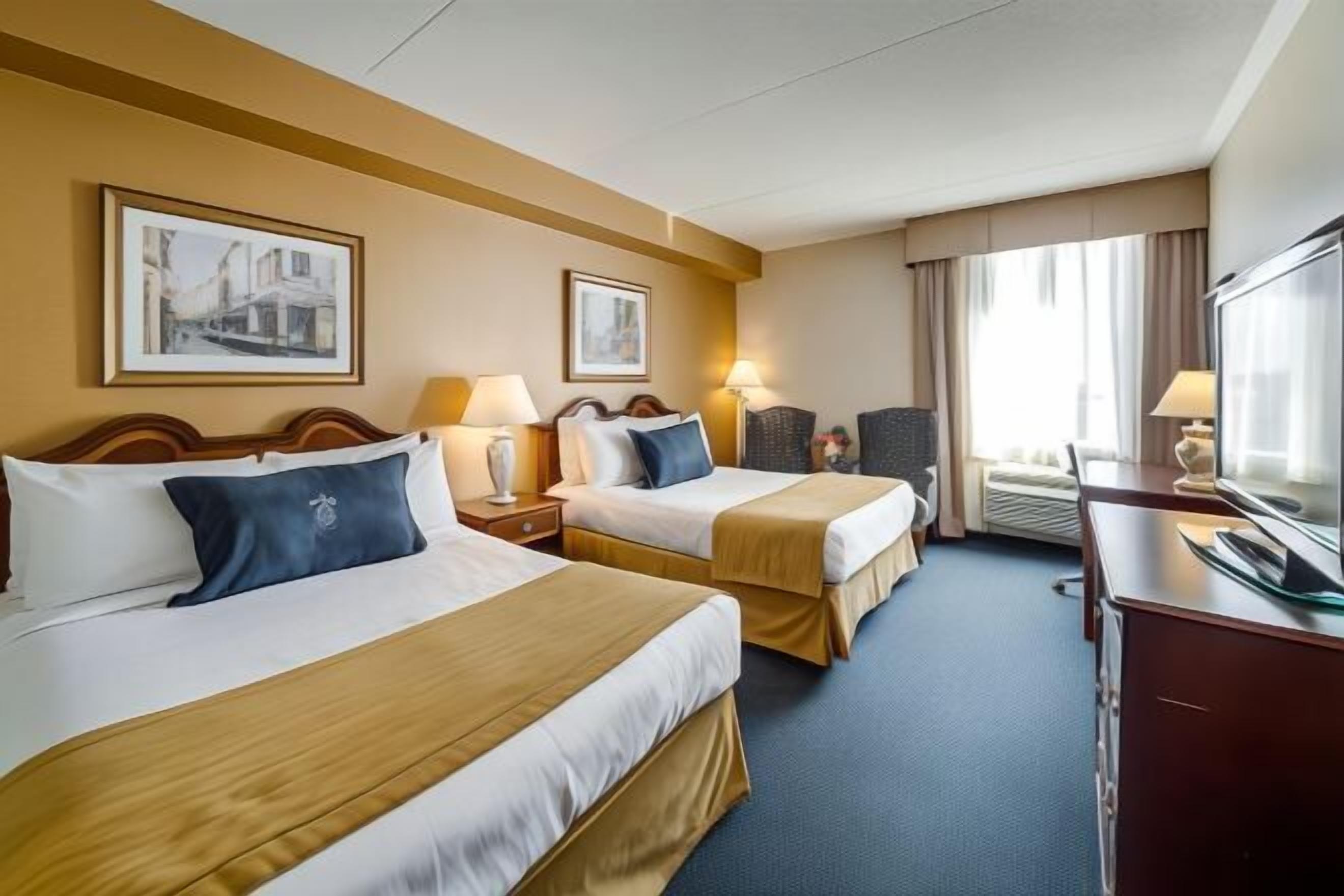 Coffres-forts dans les chambres, bureau, rideaux occultants