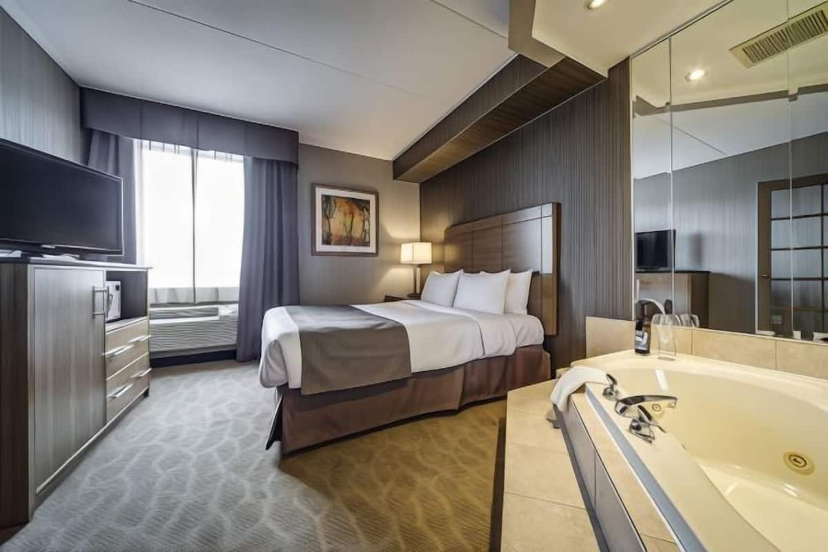 In-room safe, desk, blackout drapes, iron/ironing board