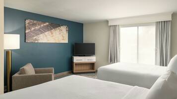 开间套房, 多张床 | 高档床上用品、羽绒被、加厚床垫、客房内保险箱