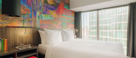 Habitación Confort, 1 cama matrimonial | Ropa de cama de alta calidad y caja de seguridad en la habitación