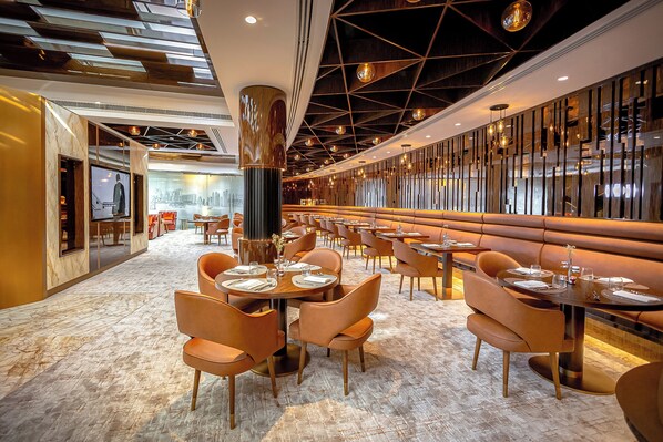 Rooftop bar, poolside views, open daily