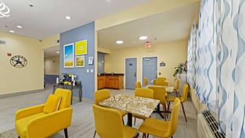 Free daily on-the-go breakfast