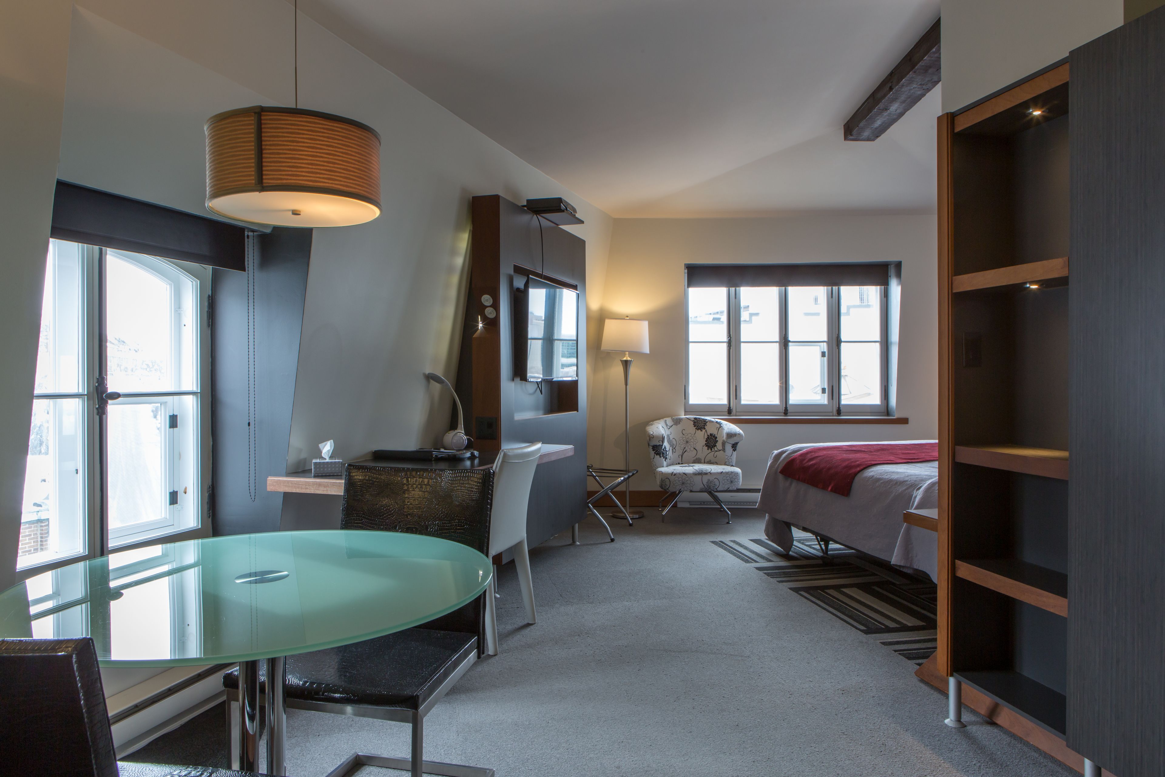 deluxe suite | hypo-allergenic bedding, individually decorated, blackout curtains