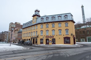 Majoituspaikan julkisivu