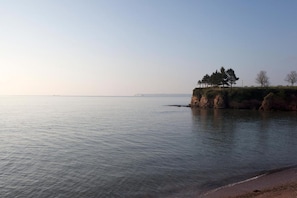 Vue sur la plage/l’océan