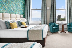 Family Room, Sea View | In-room safe, iron/ironing board, free WiFi, bed sheets