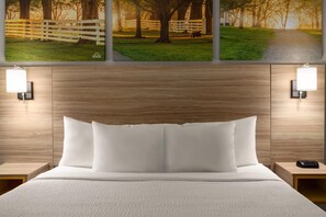Room, 1 King Bed, Non Smoking | In-room safe, soundproofing, iron/ironing board, cribs/infant beds