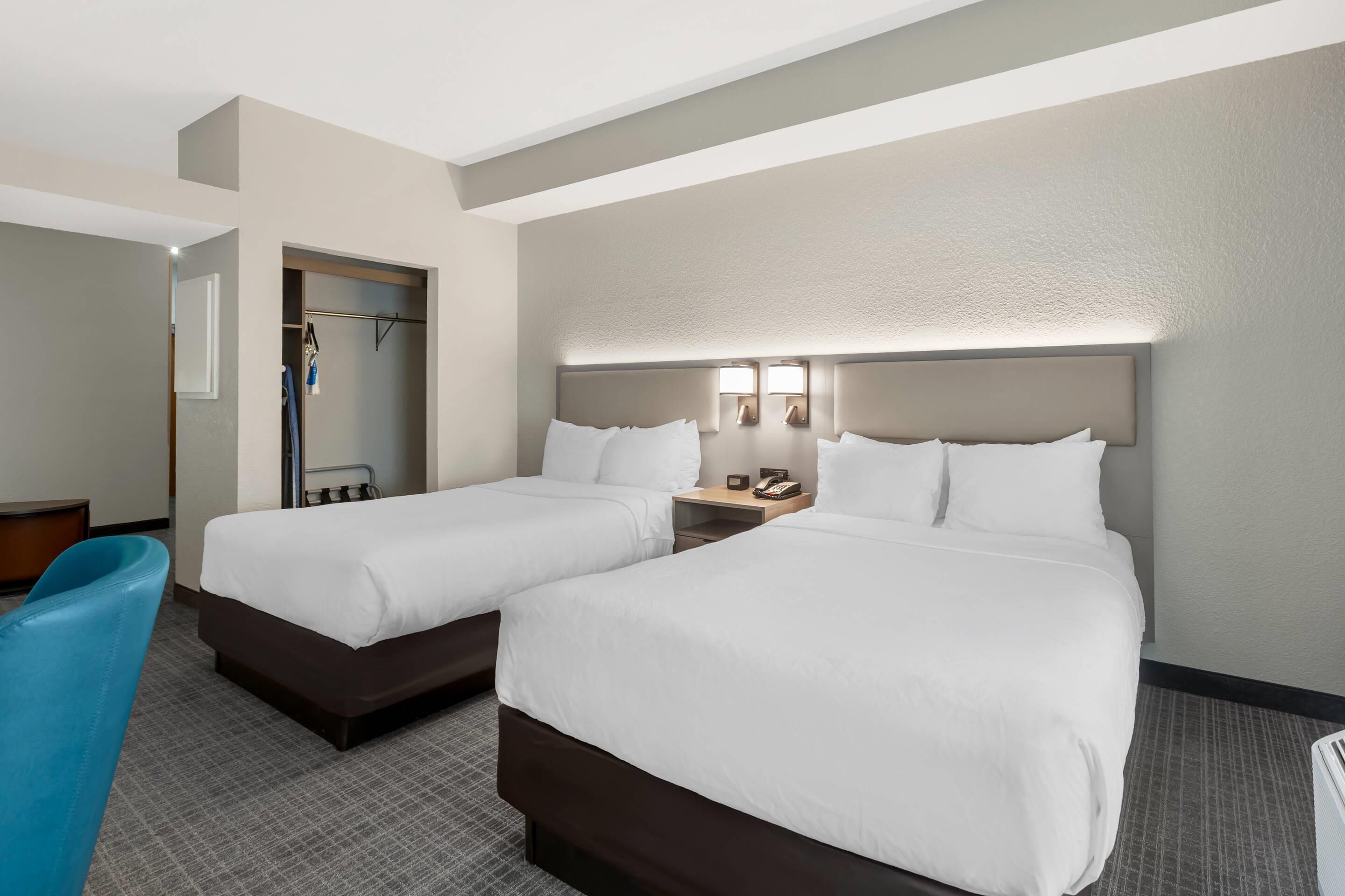 1 bedroom, premium bedding, desk, iron/ironing board