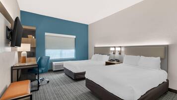 Chambre Double Standard, 2 lits doubles, non-fumeurs | 1 chambre, literie de qualité supérieure, bureau