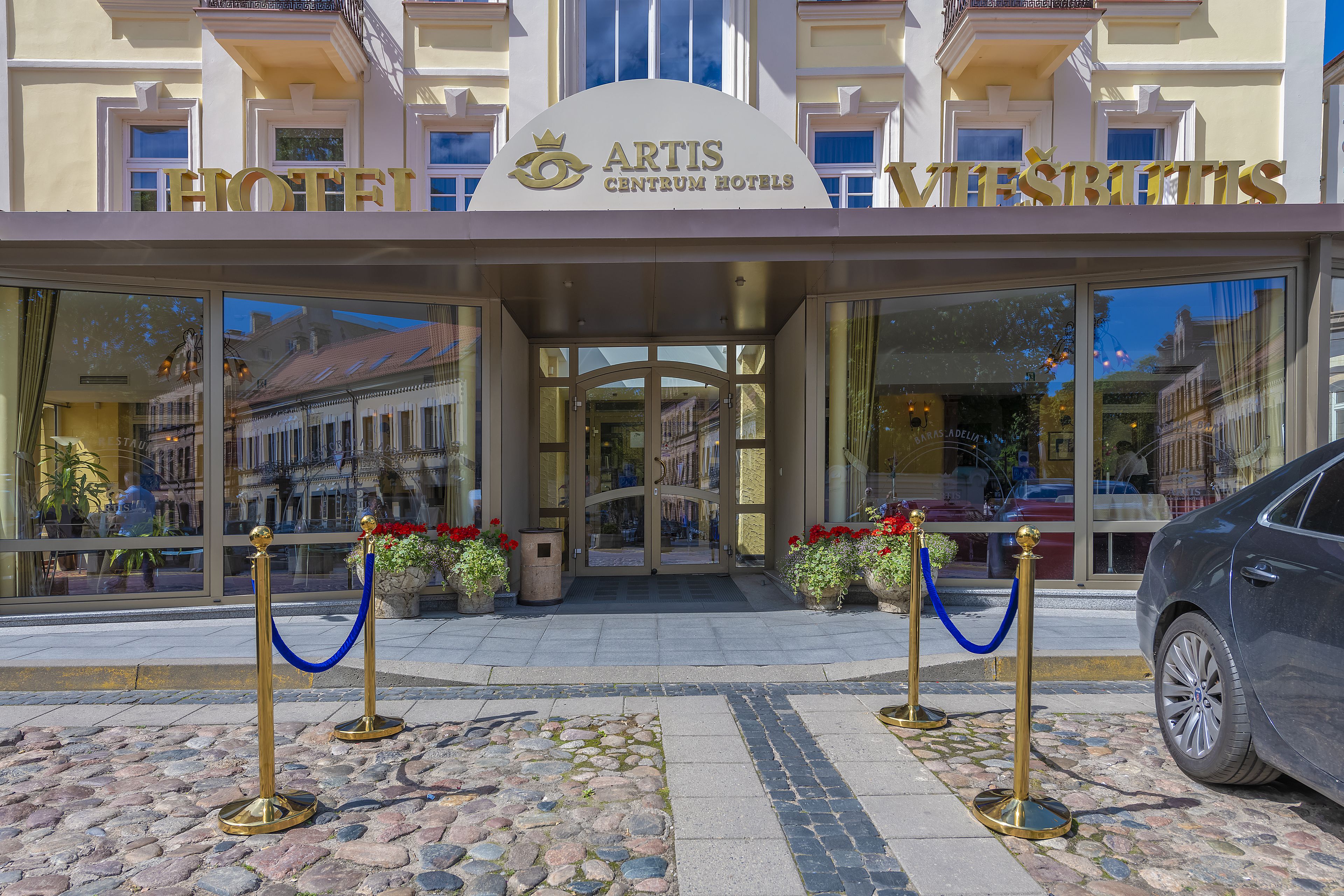 Entrada de la propiedad