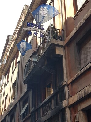 Fachada del alojamiento