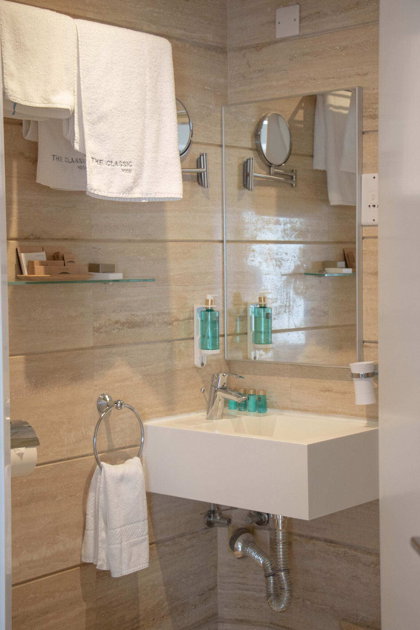 shower, free toiletries, hair dryer, bathrobes