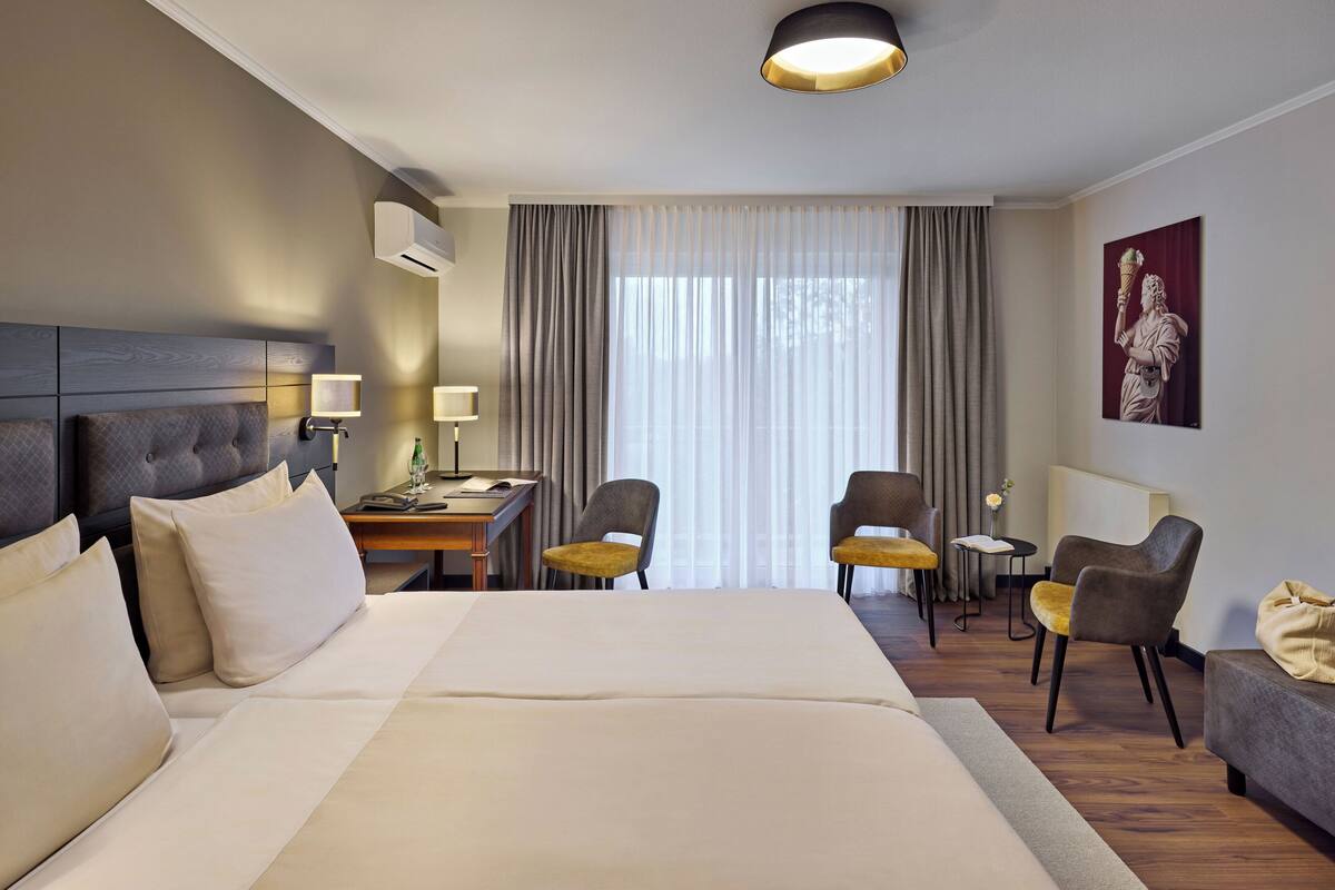 1 habitación, ropa de cama de alta calidad y minibar