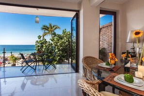 Deluxe Condo, 2 Bedrooms, Balcony, Beachside | 2 bedrooms, hypo-allergenic bedding, in-room safe