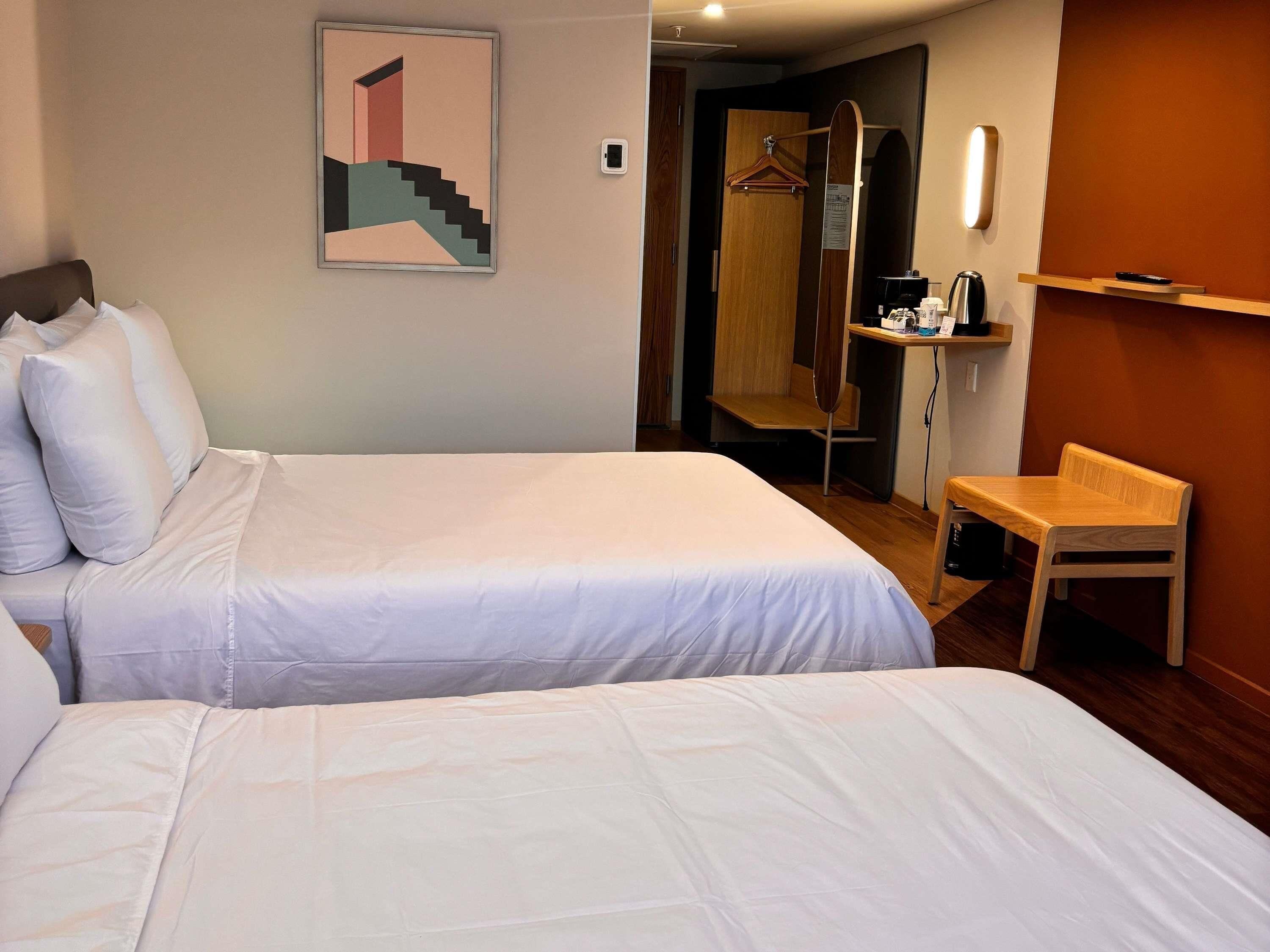 Superior Double Room, 2 Double Beds | In-room safe, desk, laptop workspace, blackout curtains