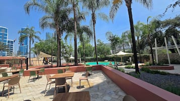 Seasonal outdoor pool