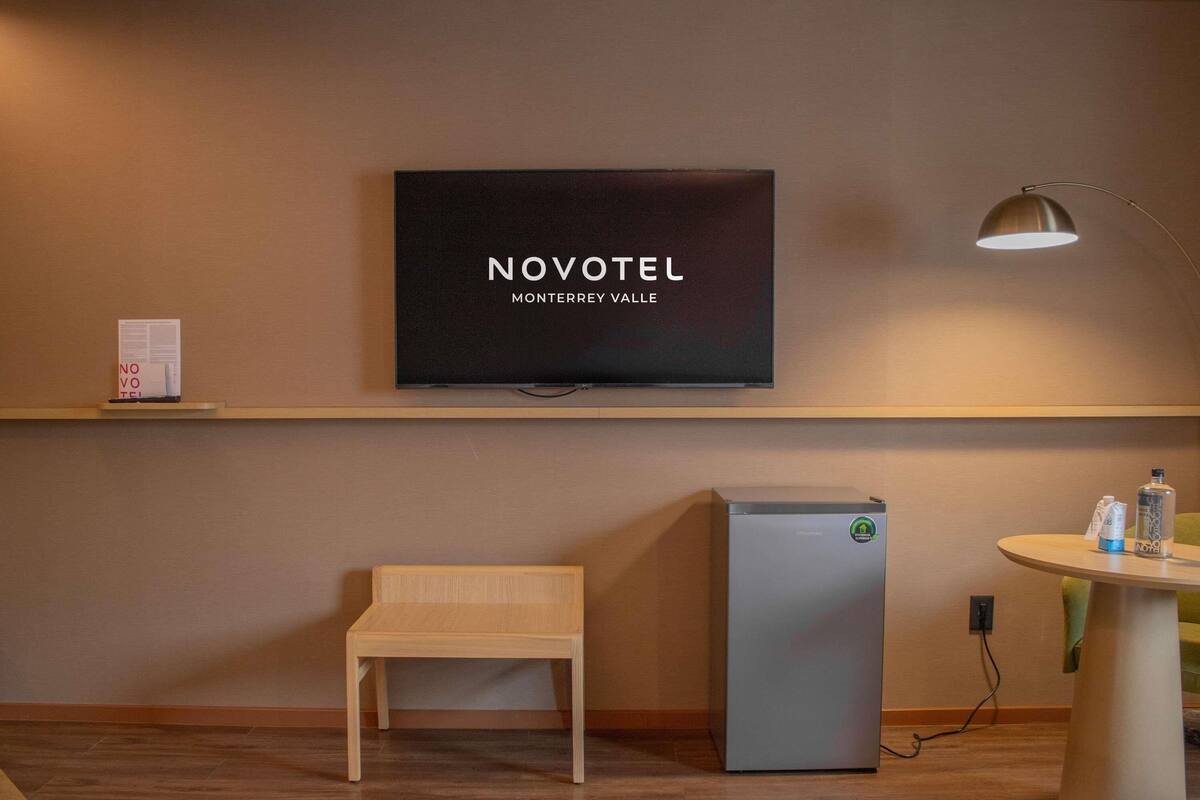 Executive Room, 2 Double Beds | In-room safe, desk, laptop workspace, blackout drapes