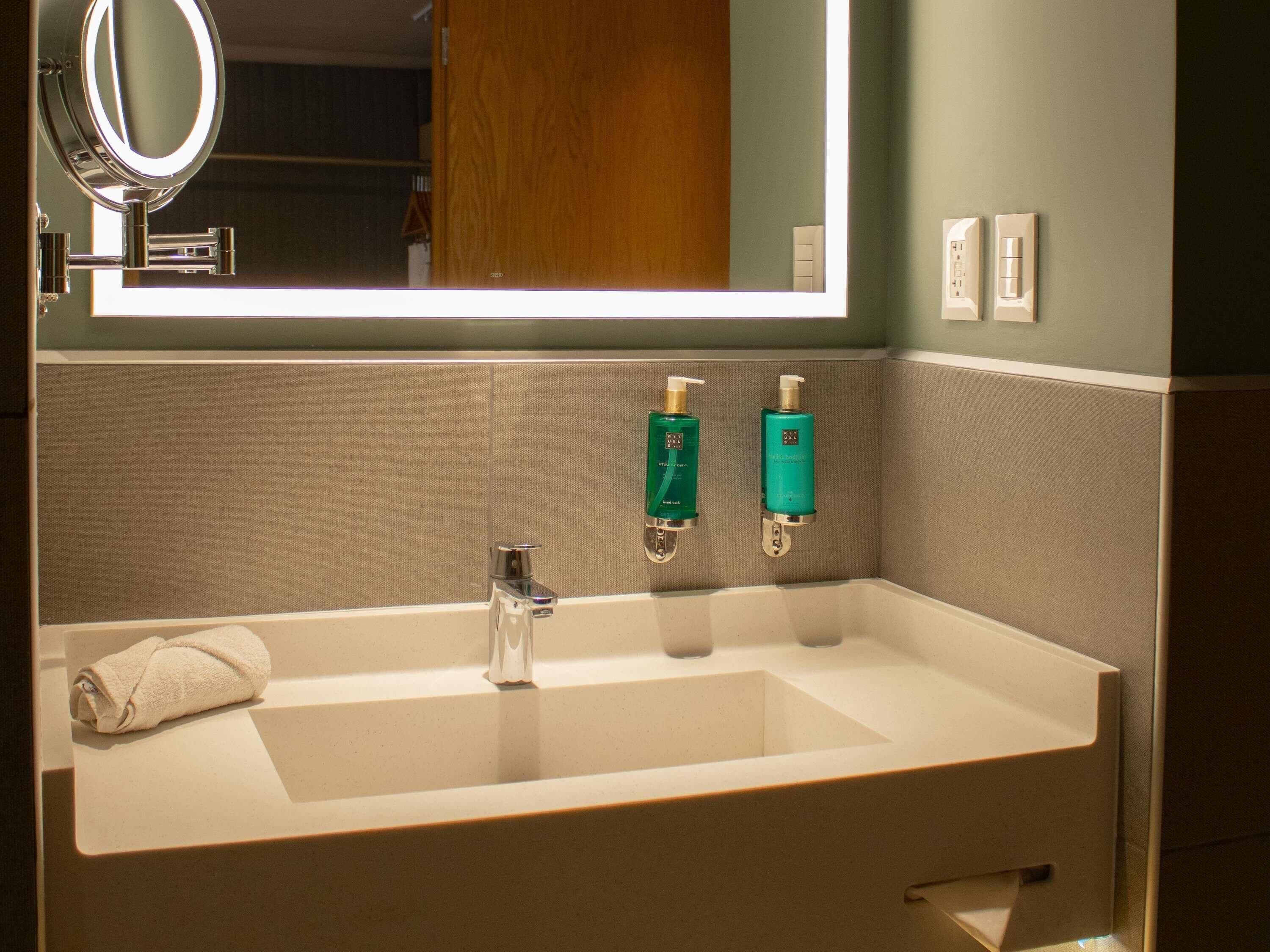 In-room safe, desk, laptop workspace, blackout curtains