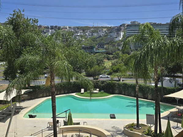 Seasonal outdoor pool