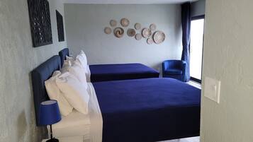 Family Suite, 2 Bedrooms, River View | In-room safe, individually decorated, individually furnished