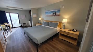 Standard Room, 1 King Bed, Kitchenette, Oceanfront | 2 bedrooms, in-room safe, individually decorated, individually furnished