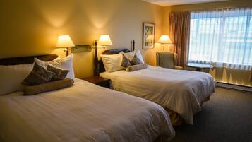 Double Room, 2 Double Beds | Premium bedding, desk, blackout drapes, soundproofing