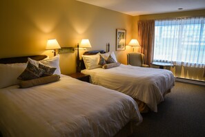 Double Room, 2 Double Beds | Premium bedding, desk, blackout drapes, soundproofing