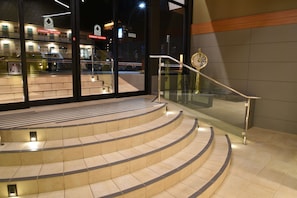 Interior entrance