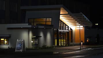 Front of property - evening/night