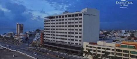 Voorkant van accommodatie