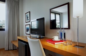 Minibar, in-room safe, desk, blackout drapes