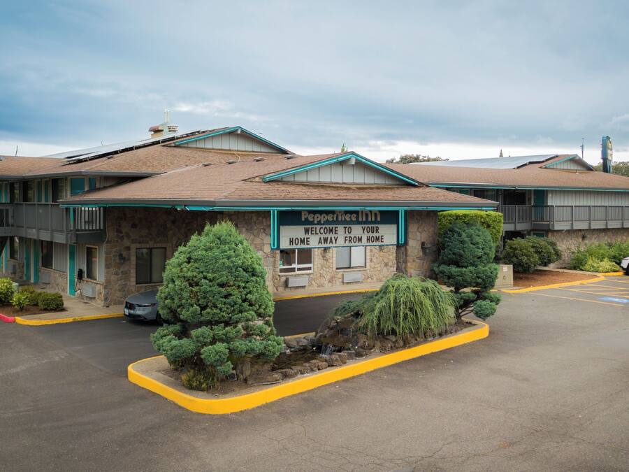 Fassade der Unterkunft