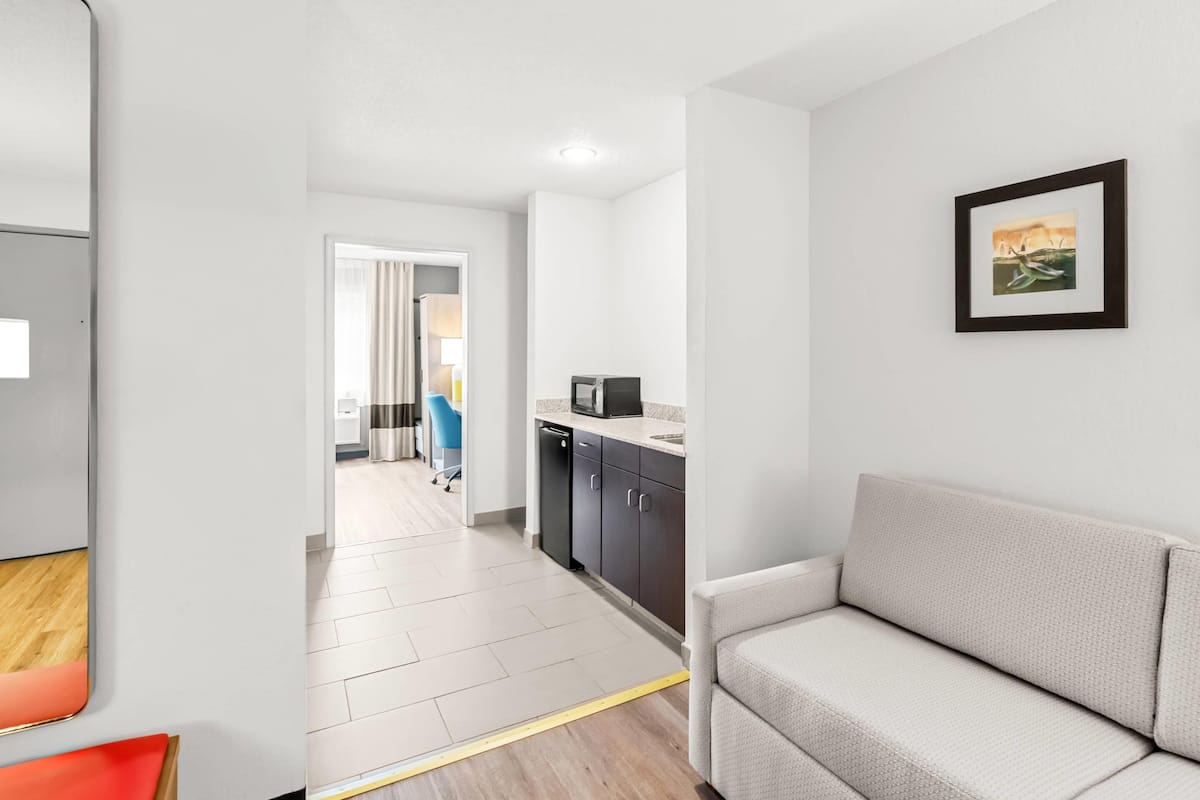 Suite, 1 King Bed with Sofa bed, Non Smoking