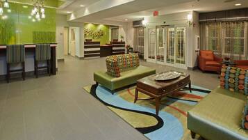 Sala de estar en el lobby