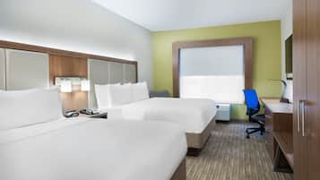 Pillow-top beds, in-room safe, desk, laptop workspace