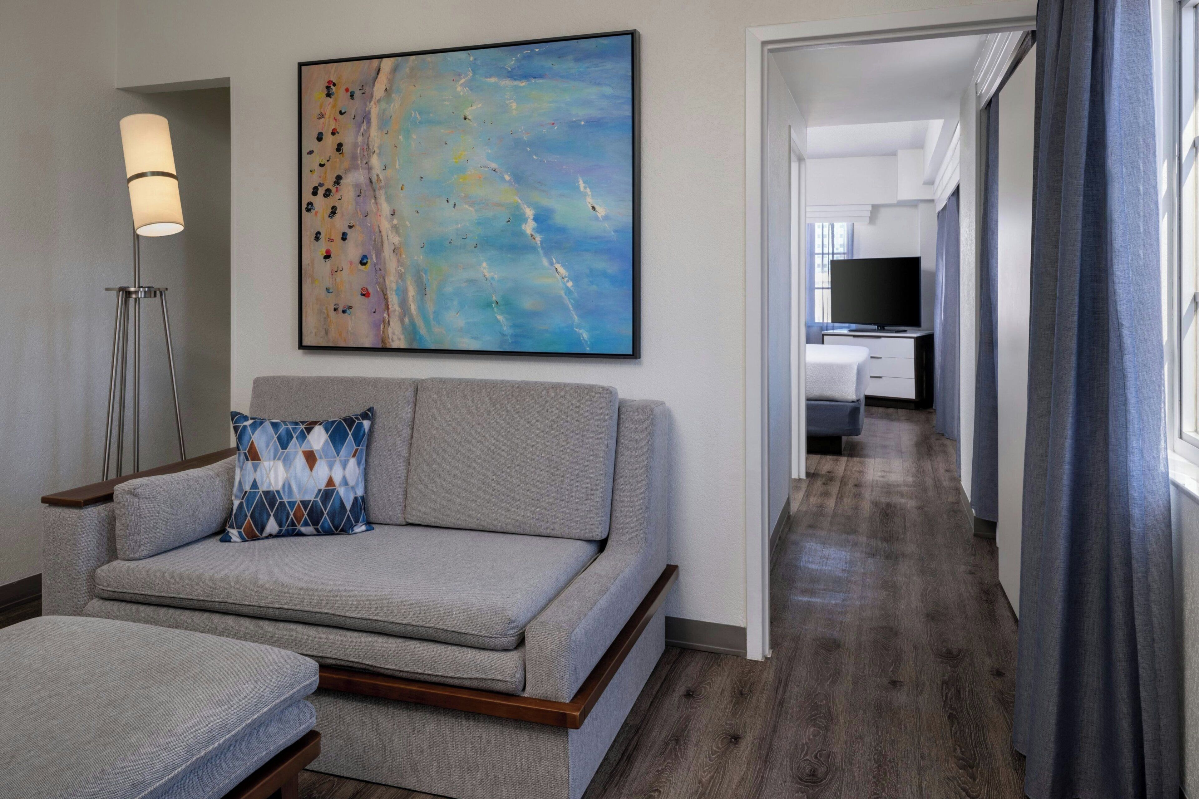 Suite, 1 Schlafzimmer | Wohnbereich