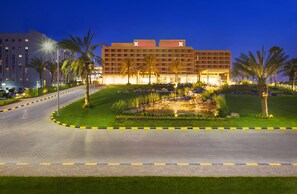 Front of property – evening/night