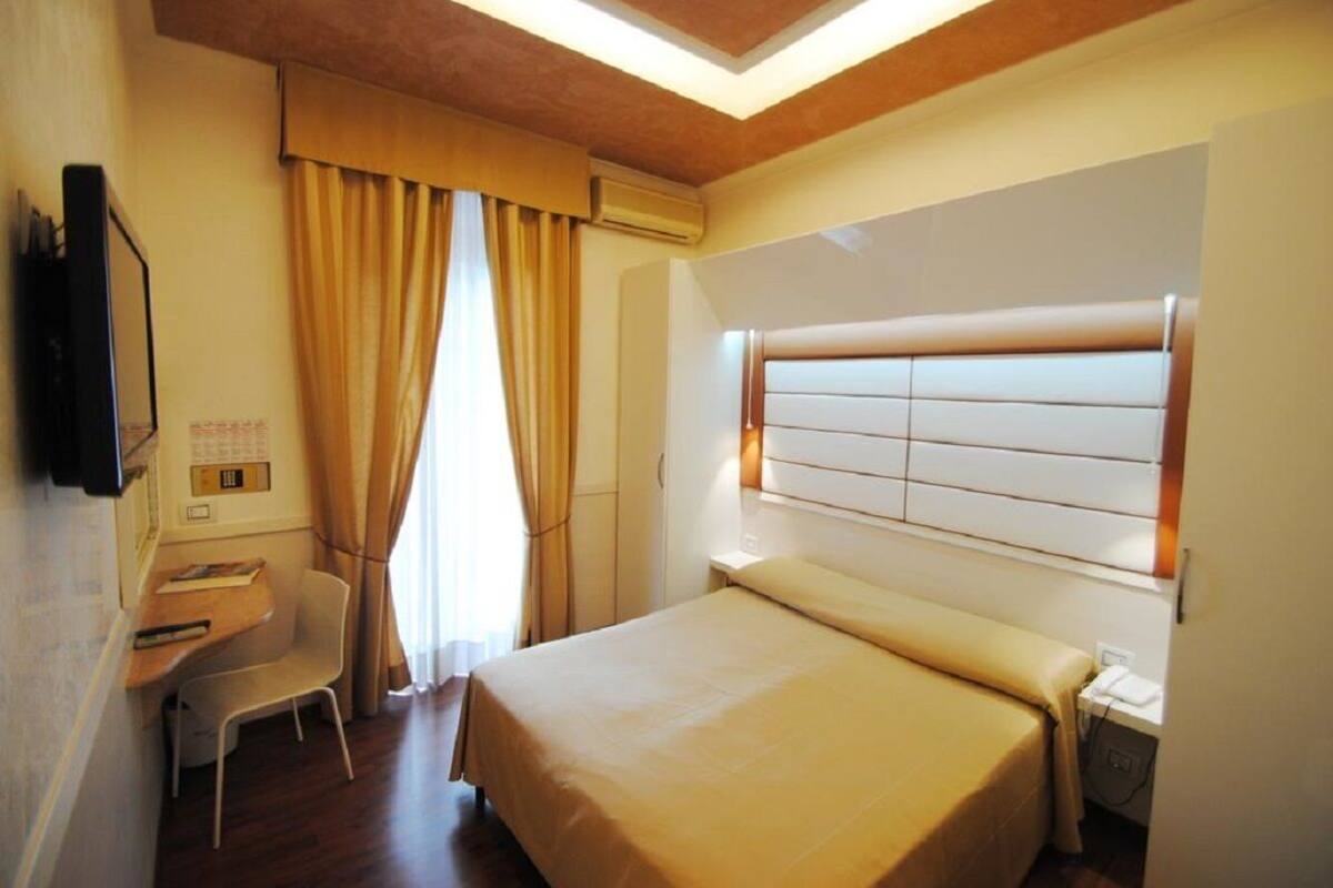Minibar, in-room safe, desk, WiFi (free)