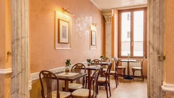 Daily buffet breakfast (EUR 7.50 per person)