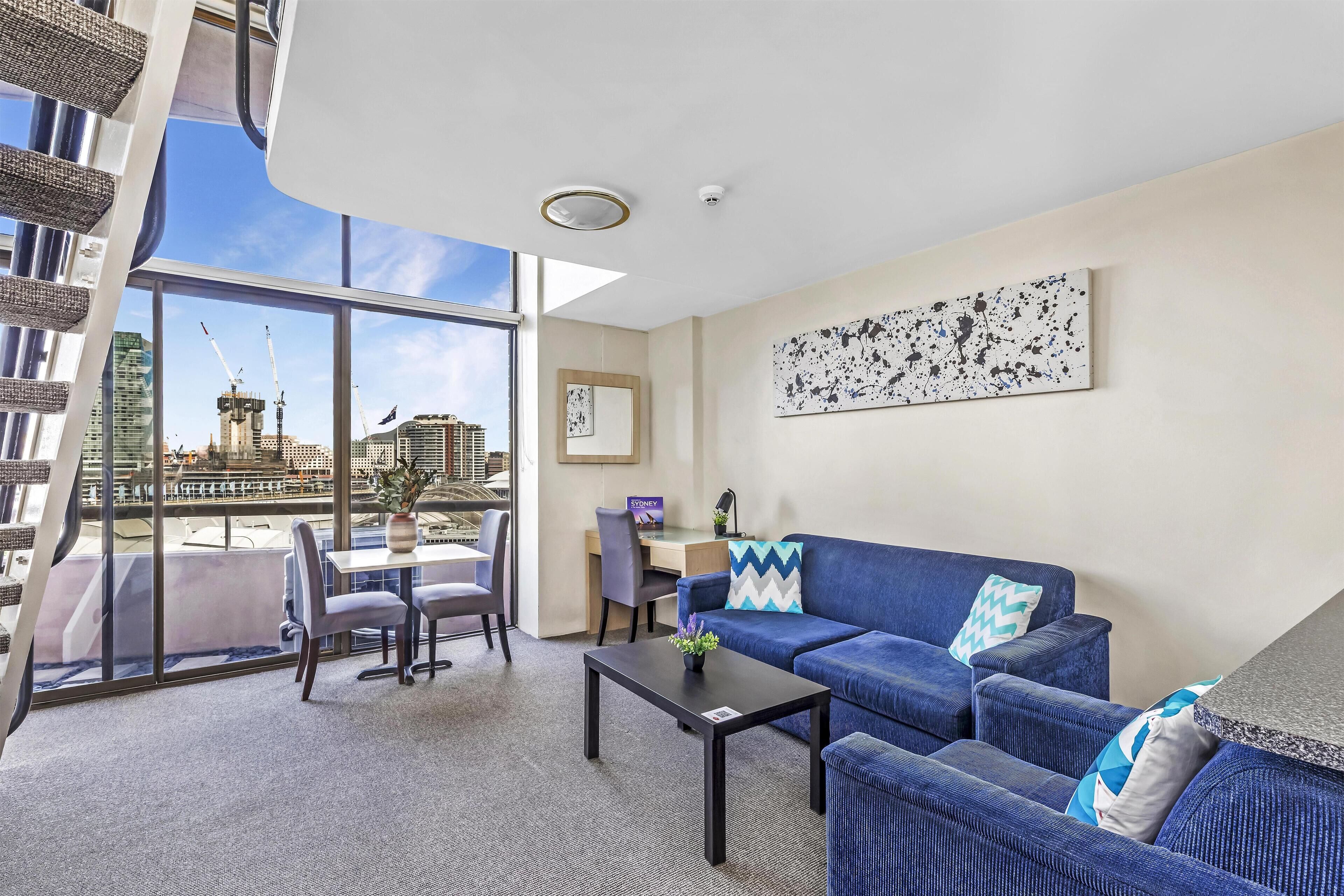 Executive Apartment, Kitchen, Harbor View | View from room