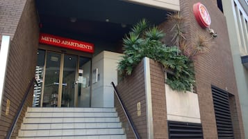 Entrada de la propiedad