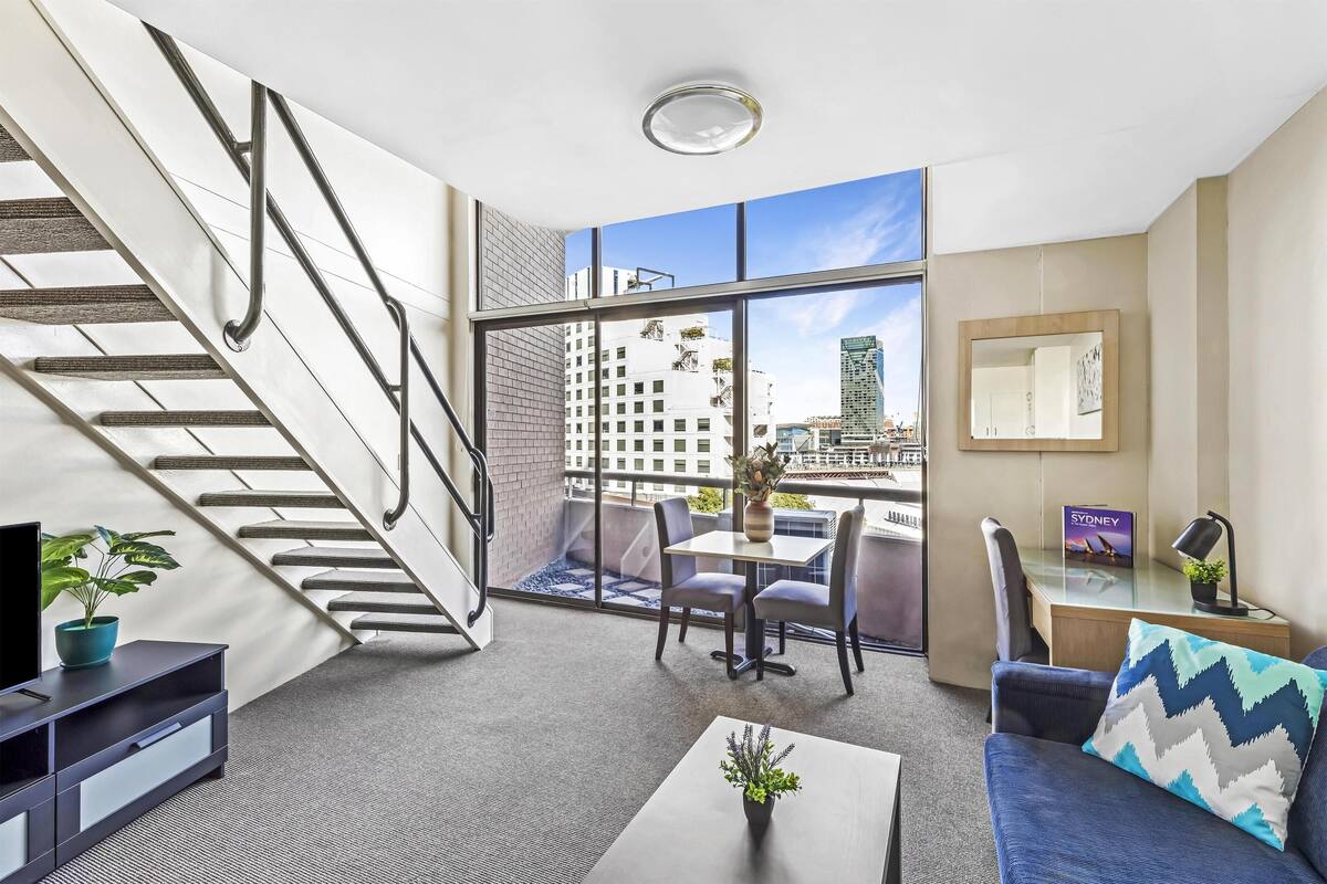 Executive Apartment, Kitchen, Harbour View | View from room
