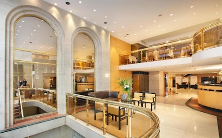 Reception. Dolmen Hotel