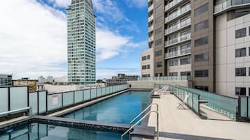 Seasonal outdoor pool